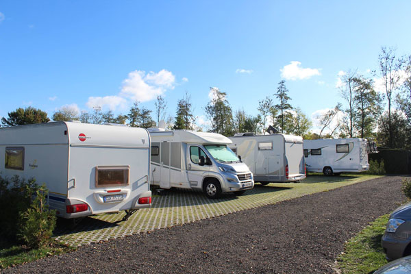 Camperplaatsen van Camping Groningen Internationaal