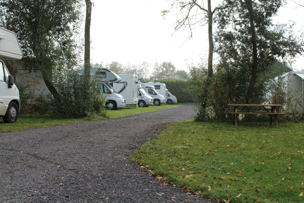 Camperplaatsen van Camping Groningen Internationaal