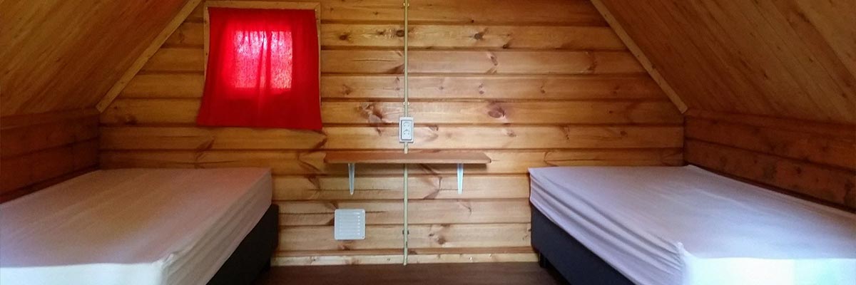 interieur chalet camping groningen